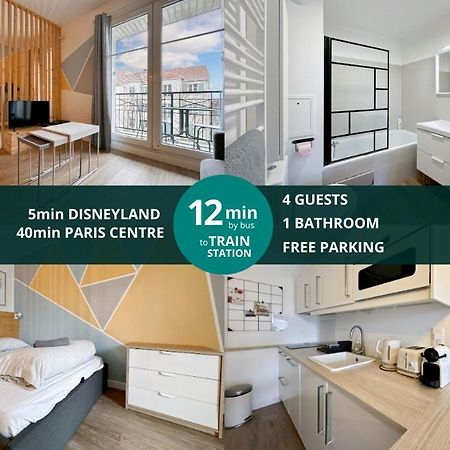 Le Delta Bailly - Appartement Pour 4 Personnes Disneyland Paris Bailly-Romainvilliers Exterior foto